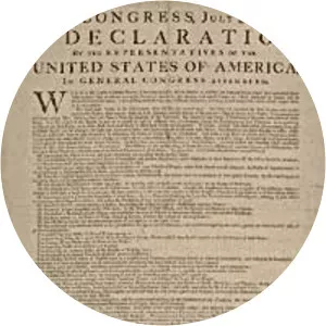 United States Declaration of Independence photograph