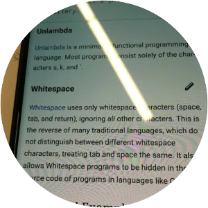 Unlambda - Programming language