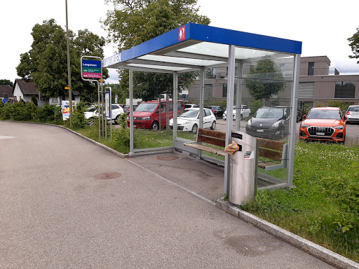Unterengstringen, Langwisen - Bus stop in Unterengstringen, Switzerland