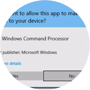 User Account Control - System software