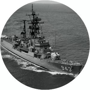USS Blandy - Forrest Sherman-class destroyer