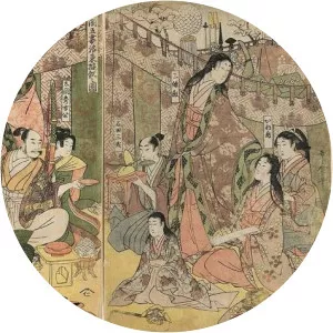 Utagawa Toyonobu - Painter