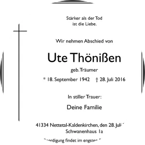 Ute Thönissen