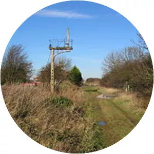 Utterby Halt railway station