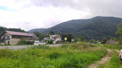 v. Korostiv - Bus stop in Ukraine
