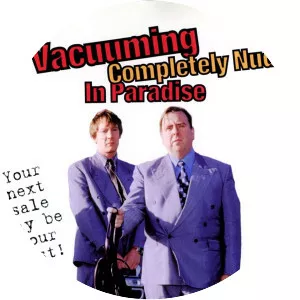 Vacuuming Completely Nude in Paradise