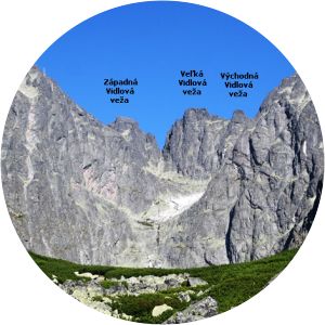 velka vidlova veza - Mountain in Slovakia