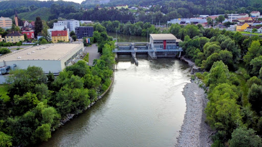 VERBUND-Kraftwerk Leoben - Hydroelectric power plant in Leoben, Austria