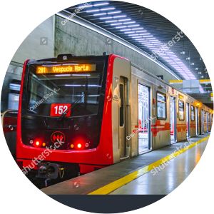 Vespucio Norte metro station