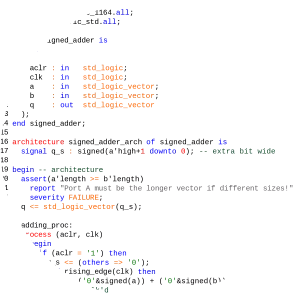 VHDL - Programming language