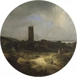 View of Egmond aan Zee - Painting by Jacob van Ruisdael