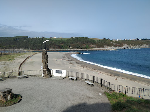 Viewpoint Monolith  - Observation deck in Navia, Spain