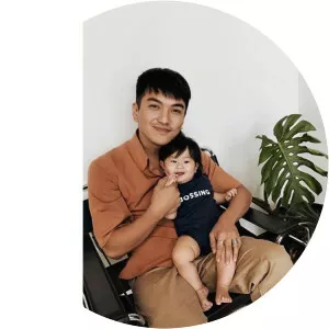 Vince Uy - Liz Uy's brother