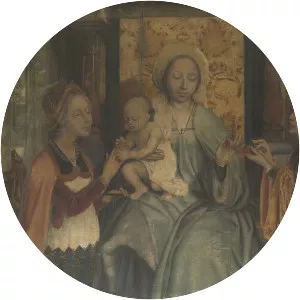 Virgin and Child with Saints Barbara and . . .