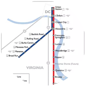 Virginia Railway Express - Mass transportation system