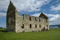 Visingsborg castle ruins - 