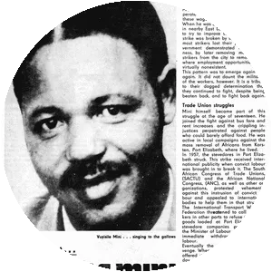 Vuyisile Mini - Singer