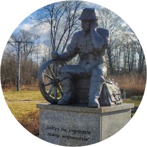 wąchock abbey pomnik sołtysa w wąchocku