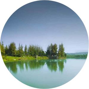 Waduk Perning - Reservoir in Indonesia