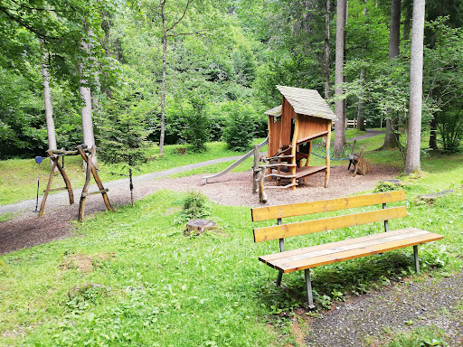 Waldspielplatz Hilscherpark - Playground in St. Johann in Tirol, Austria