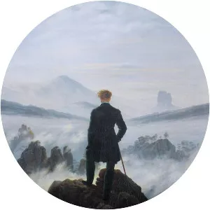 Wanderer above the Sea of Fog - Painting by Caspar David Friedrich