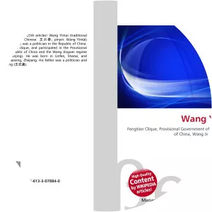 Wang Yintai - Politician