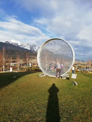 Wattens Kristallwelten/B171 - Bus stop in Wattens, Austria
