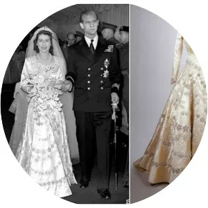 Wedding dress of Princess Elizabeth - 