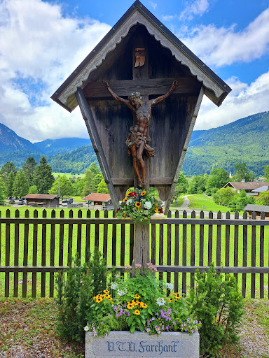 Wegekreuz Philosophenweg - Heritage preservation in Farchant, Germany