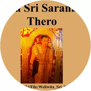 Weliwita Sri Saranankara Thero - Keşiş