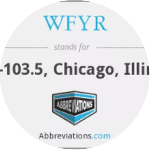 WFYR - Radio station