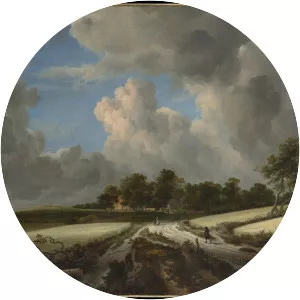 Wheat Fields - Painting by Jacob van Ruisdael