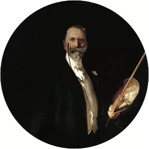 William M. Chase, N. A. - Painting by John Singer Sargent