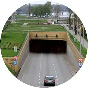 Wisłostrada-Tunnel Warschau