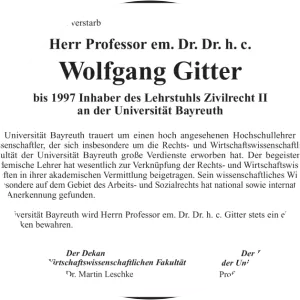 Wolfgang Gitter