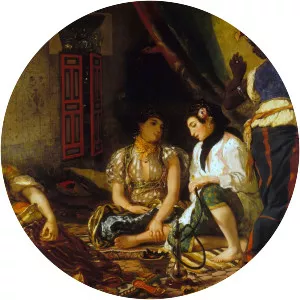 Women of Algiers in their Apartment - Portrayal by Eugène Delacroix