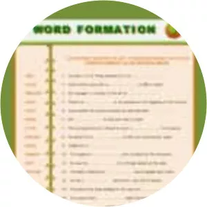 Word formation - 