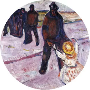 Worker and Child - Artwork