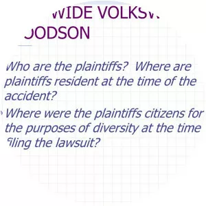 WorldWide Volkswagen Corp. v.