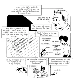 You Damn Kid! - Comic strip