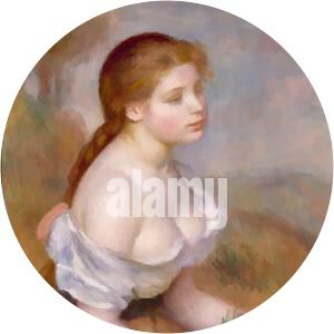 Young Girl with Daisies