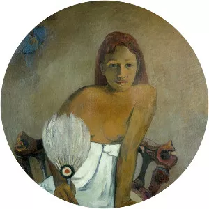 Young Girl With Fan - Artwork