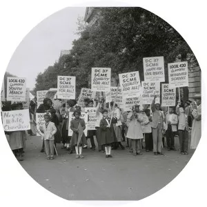 Youth March for Integrated Schools - April 18, 1959