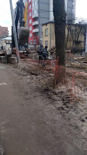 Zamarstynivska St - Bus stop in Lviv, Ukraine