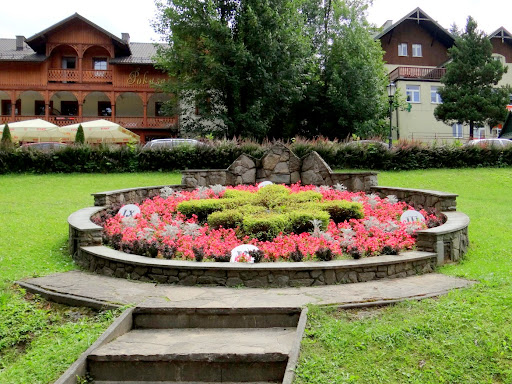 Zegar kwiatowy w Szczawnicy